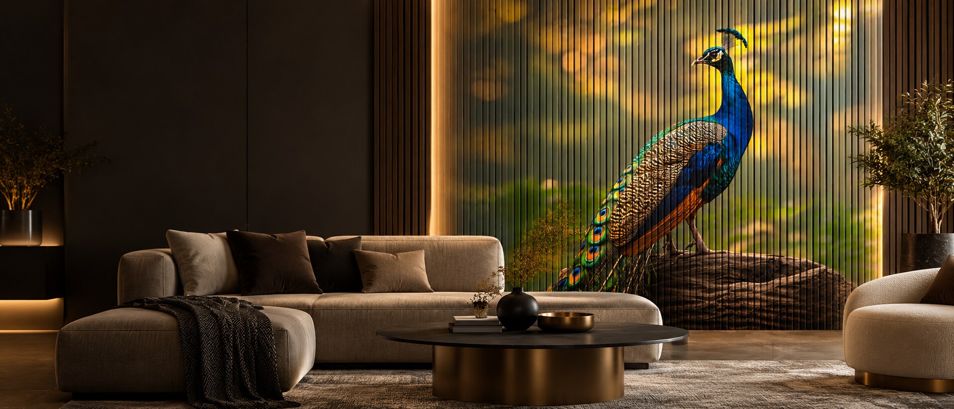 Premium 7D fluted wall panels
