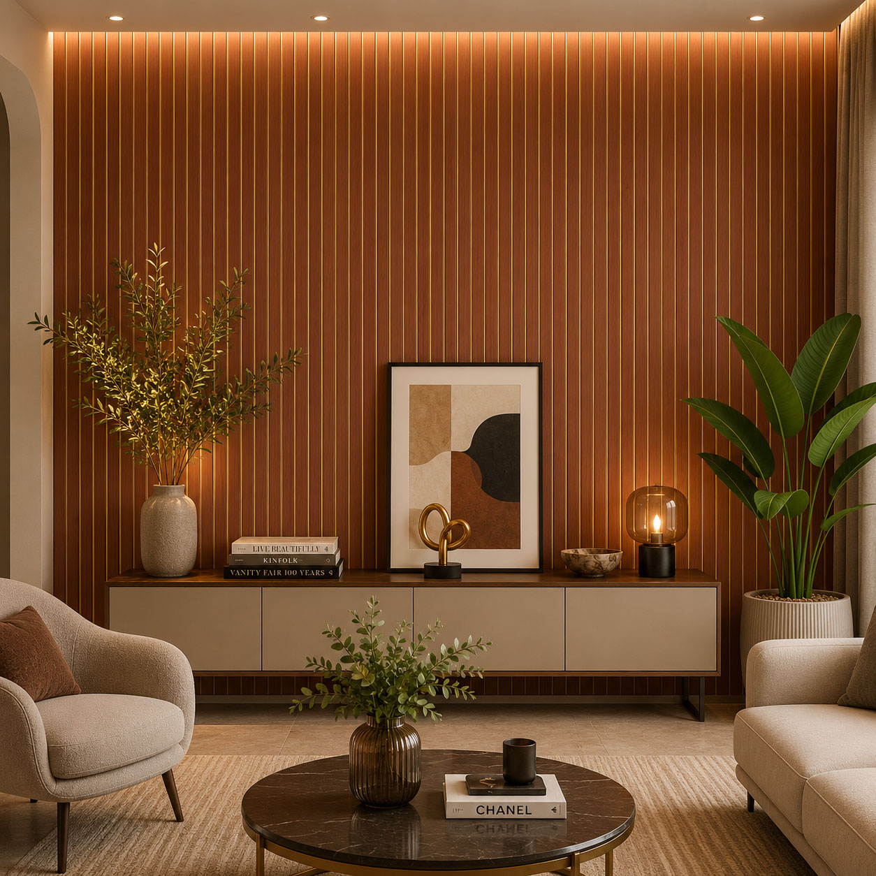 Premium PVC fluted wall panels