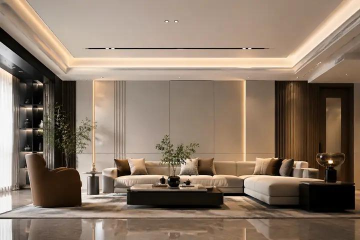 Soffit panel ceiling and wall finish